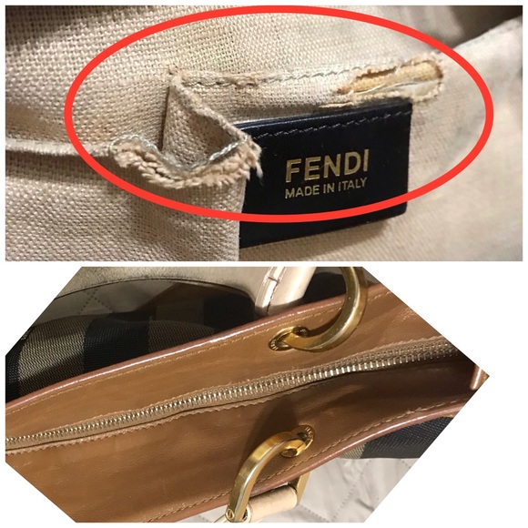 ❌❌FENDI PEQUIN 2 way Shoulder/Handbag 💼 - Picture 6 of 16